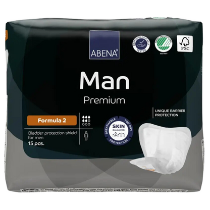 Abena Man Premium Formula, Größe: 2, Beutel 15 Stück