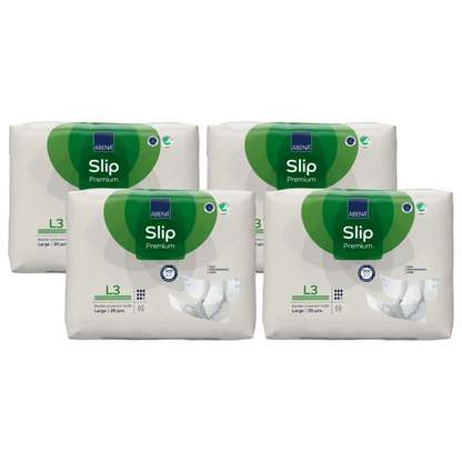 Abena Slip Premium, Größe: L3, Sparpaket (4 x 20 Stück)
