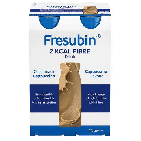FRESUBIN 2 kcal Fibre Drink Cappuccino, 24 x 200 ml