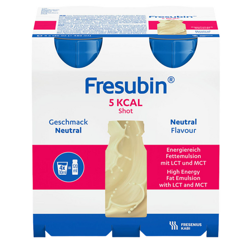 FRESUBIN 5 kcal Shot, Neutral, Lösung, 24 x 120 ml