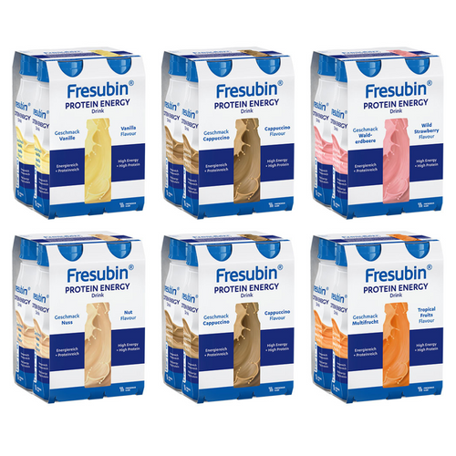 FRESUBIN Protein Energy Drink Mischkarton , 24 x 200 ml