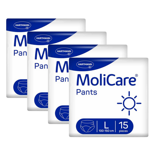 MoliCare Pants Day Größe: L, Sparpaket (4x15 Stück)