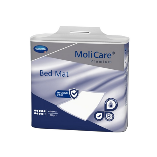 MoliCare Premium Bed Mat 9 Tropfen, Größe: 40 x 60 cm , Beutel 30 Stück