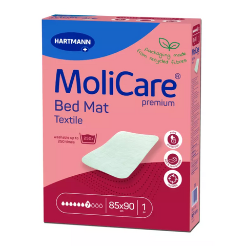 MoliCare Premium Bed Mat Textile 7 Tropfen