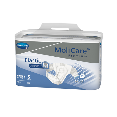 MoliCare Premium Elastic 6 Tropfen, Größe: S, Beutel 30 Stück