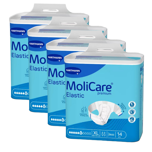 MoliCare Premium Elastic 6 Tropfen, Größe: XL, Beutel 14 Stück