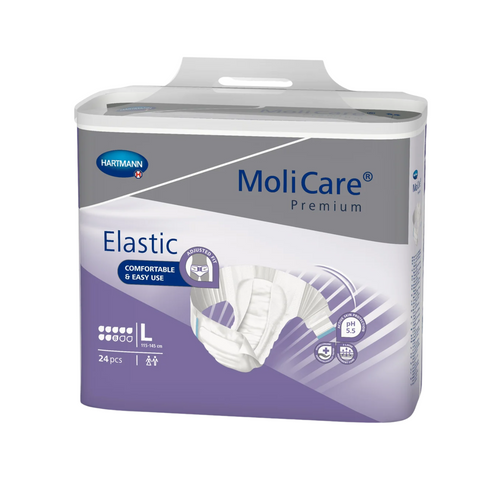 MoliCare Premium Elastic 8 Tropfen , Größe: L, Beutel 24 Stück