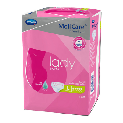 Molicare premium lady Pants 5 Tropfen Größe: L, Beutel (7 Stück)