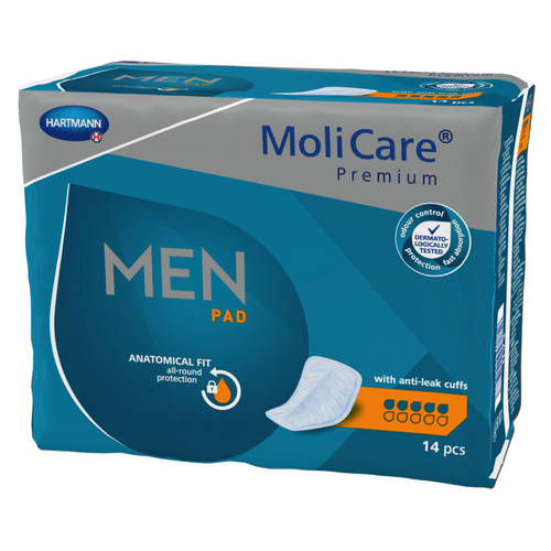 MoliCare Premium MEN PAD 5 Tropfen, Beutel 14 Stück