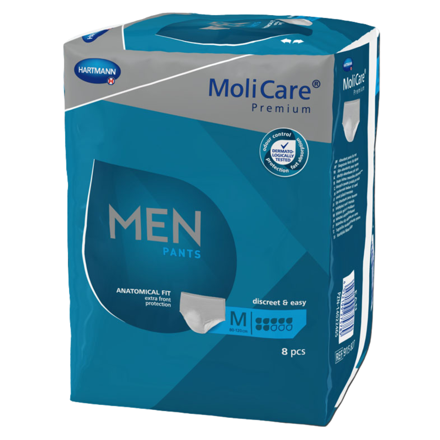 MoliCare Premium MEN PANTS 7 Tropfen, Größe: M, Beutel 8 Stück
