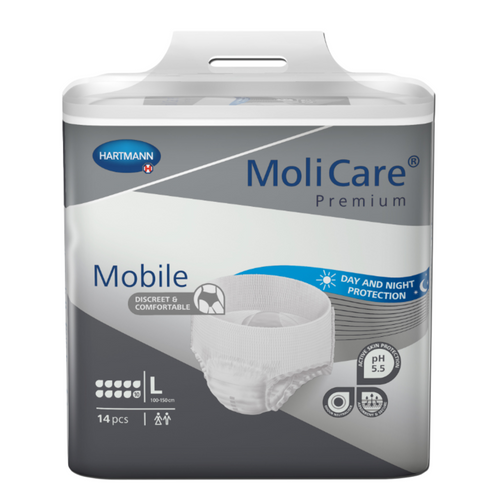 MoliCare Premium Mobile 10 Tropfen, Größe: L, Beutel 14 Stück