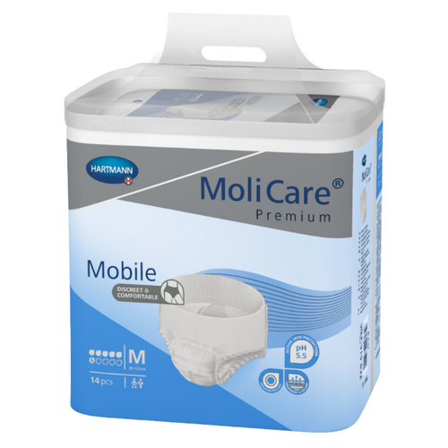 MoliCare Premium Mobile 6 Tropfen, Größe: M, Beutel 14 Stück