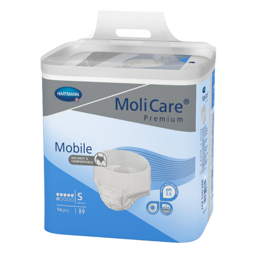 MoliCare Premium Mobile 6 Tropfen, Größe: S, Beutel 14 Stück
