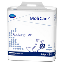 MoliCare Rectangular 5 Tropfen 15 x 60 cm, Beutel 28 Stück