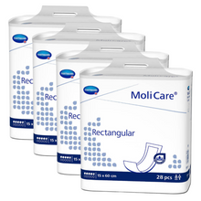 MoliCare Rectangular 5 Tropfen 15 x 60 cm, Sparpaket (4 x 28 Stück)