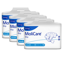 MoliCare Slip Extra Plus 6 Tropfen, Größe: XS, Sparpaket (4 x 30 Stück)
