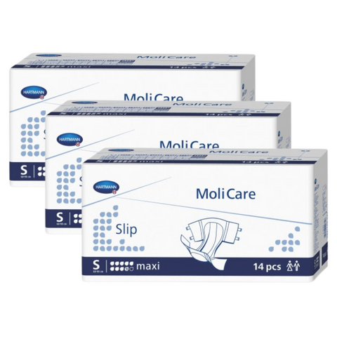 MoliCare Slip Maxi 9 Tropfen, Größe: S, Sparpaket (3 x 14 Stück)