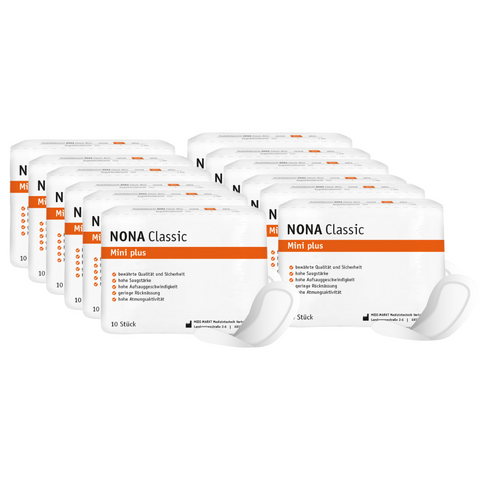 NONA Classic Mini Plus, Sparpaket (12 x 10 Stück)