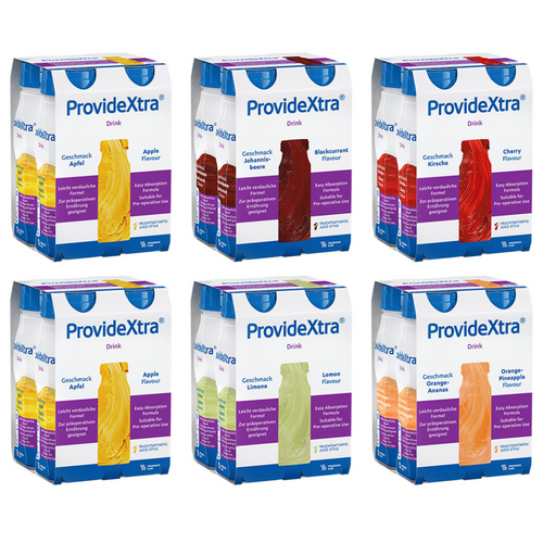 PROVIDE Xtra Drink, Mischkarton, 24 x 200 ml