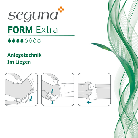 SEGUNA Form Extra, Anlegetechnik Liegen