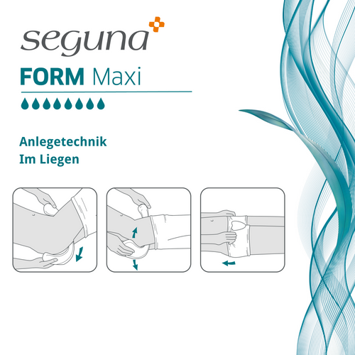 SEGUNA Form Maxi, Anlegetechnik Liegen
