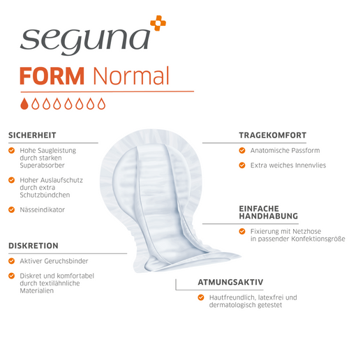 SEGUNA Form Normal, Eigenschaften