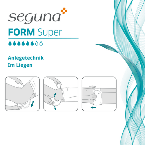 SEGUNA Form Super, Anlegetechnik Liegen
