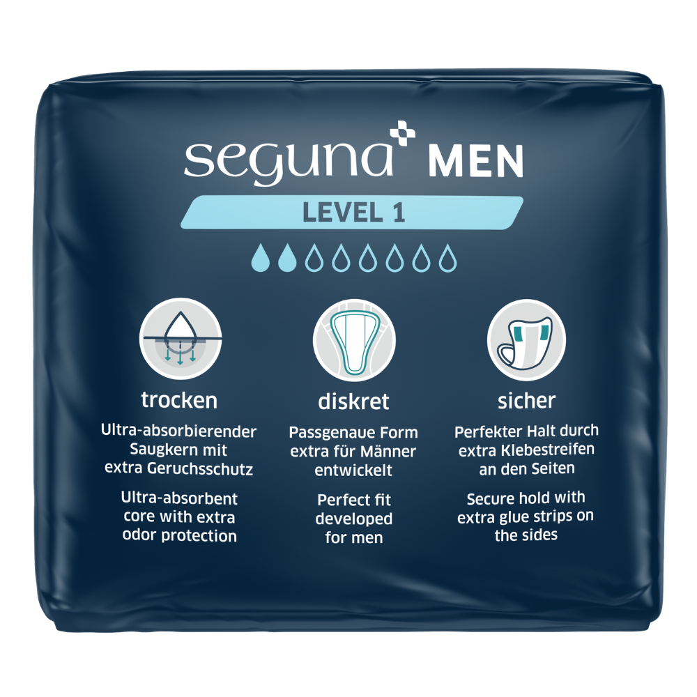 SEGUNA MEN Level 1 , Beutel 10 Stück