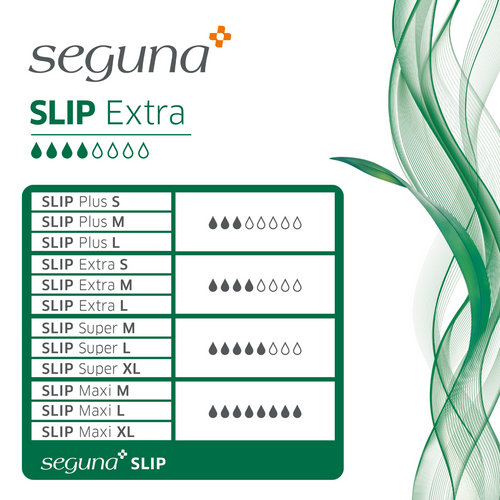 SEGUNA Slip Extra, Saugleistung