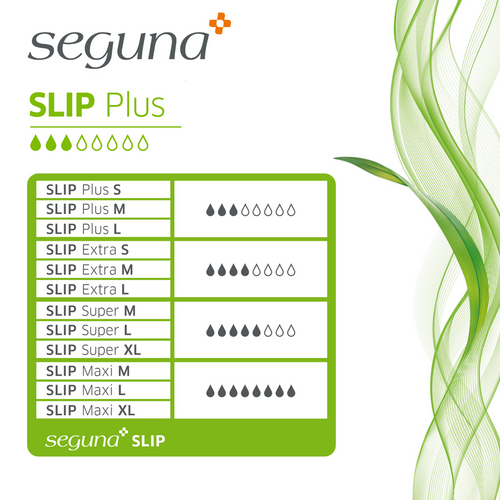 SEGUNA Slip Plus, Saugleistung