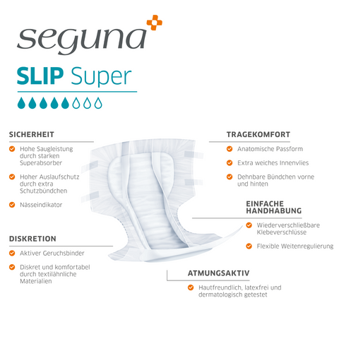 SEGUNA Slip Super, Eigenschaften