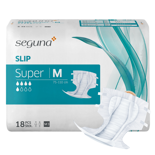 SEGUNA Slip Super, Größe M, Beutel 18 Stück