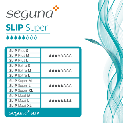 SEGUNA Slip Super, Saugleistung
