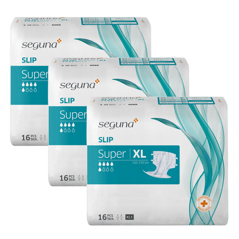 SEGUNA Slip Super, Größe XL, Sparpaket (3 x 16 Stück)