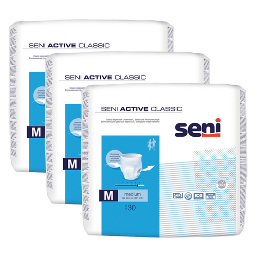 Seni Active Classic , Größe: M, Sparpaket (3 x 30 Stück)