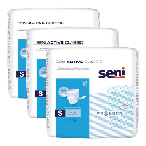 Seni Active Classic , Größe: S, Sparpaket (3 x 30 Stück)