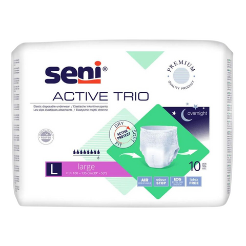 Seni Active Trio, Größe: L, Beutel 10 Stück