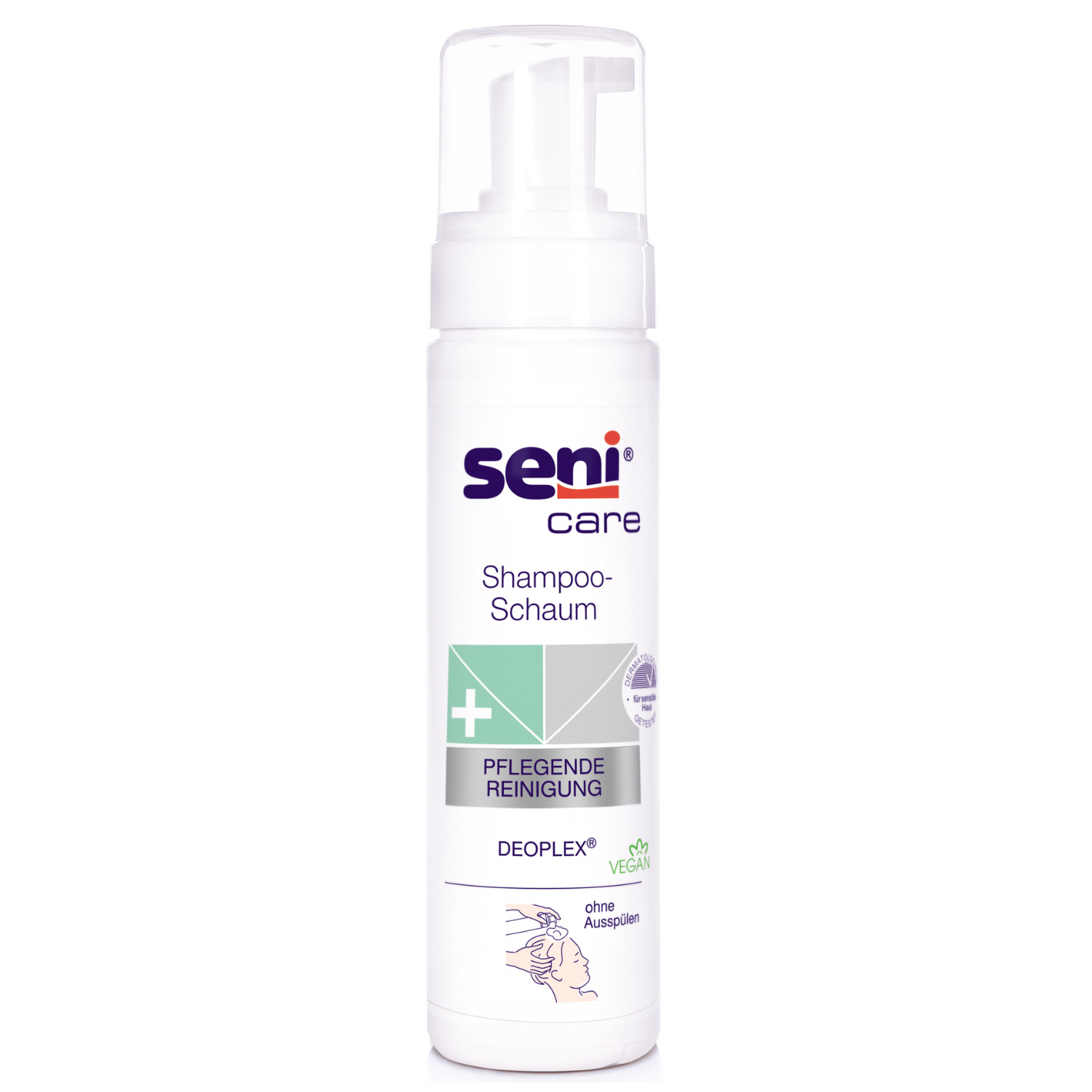 Seni Care Schampoo-Schaum, 200 ml, Produktbild
