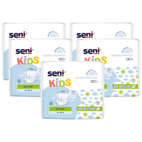 Seni Kids Junior 11-20 kg, Sparpaket (5 x 30 Stück)