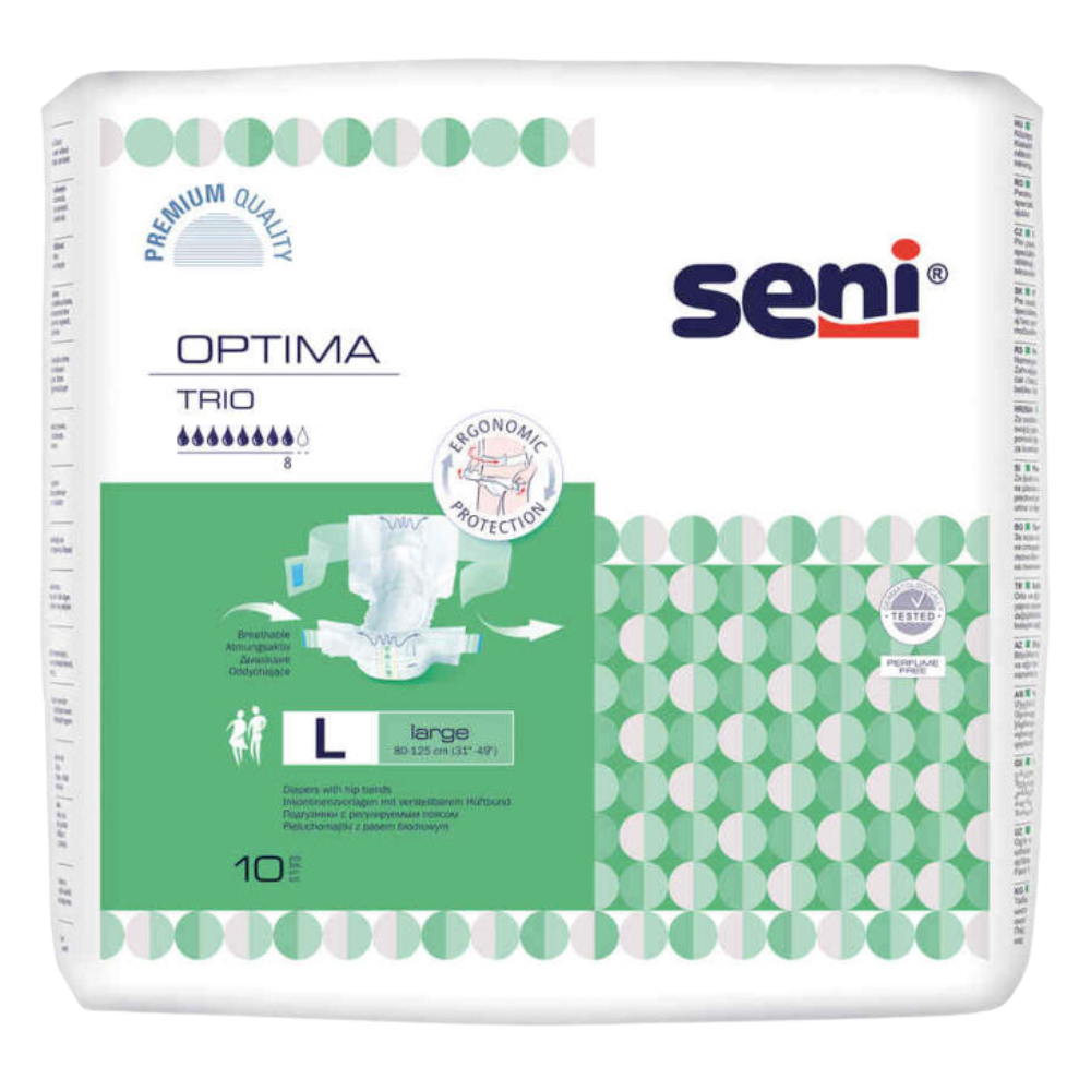 Seni Optima Trio, Größe: L, Beutel 10 Stück