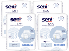 seni san prima Sparpaket 4x30 Stück 