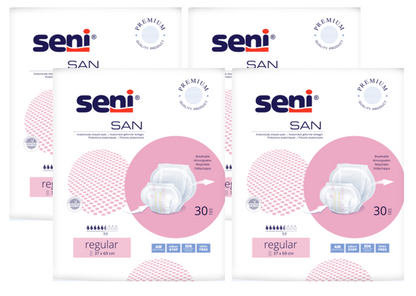 seni san regular sparpaket 4x30 Stück