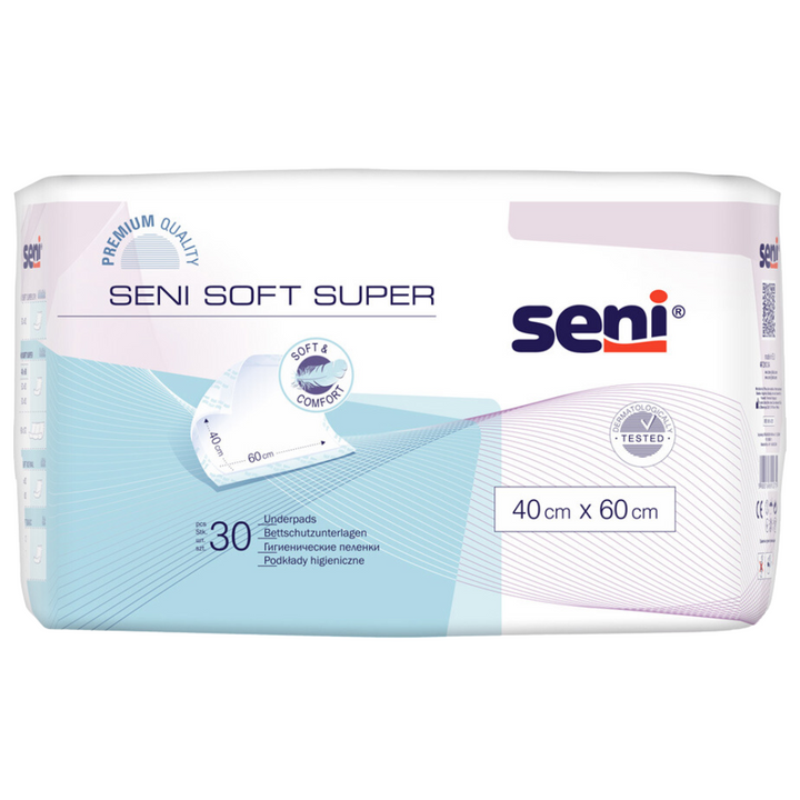 Seni Soft Super , Größe: 40 x 60 cm , 30 Stück, Beutel