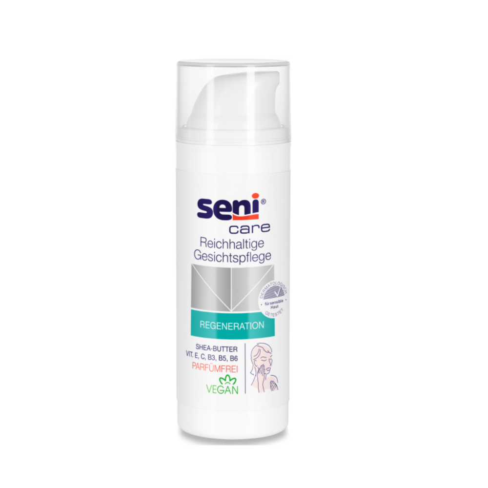 Seni Care reichhaltige Gesichtspflege, 50 ml