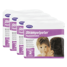 Strampelpeter Flockenwindeln Saugstärke 2, Sparpaket (4 x 56 Stück)