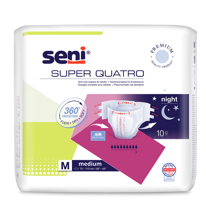 Seni Super Quatro, Größe: M, Beutel 10 Stück