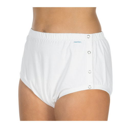 suprima Baumwoll/PU-Slip knöpfbar (1269), Sicherheitsslip