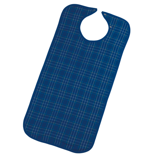 suprima Ess-Schürze Polyester karo blau (5577), 1 Stück