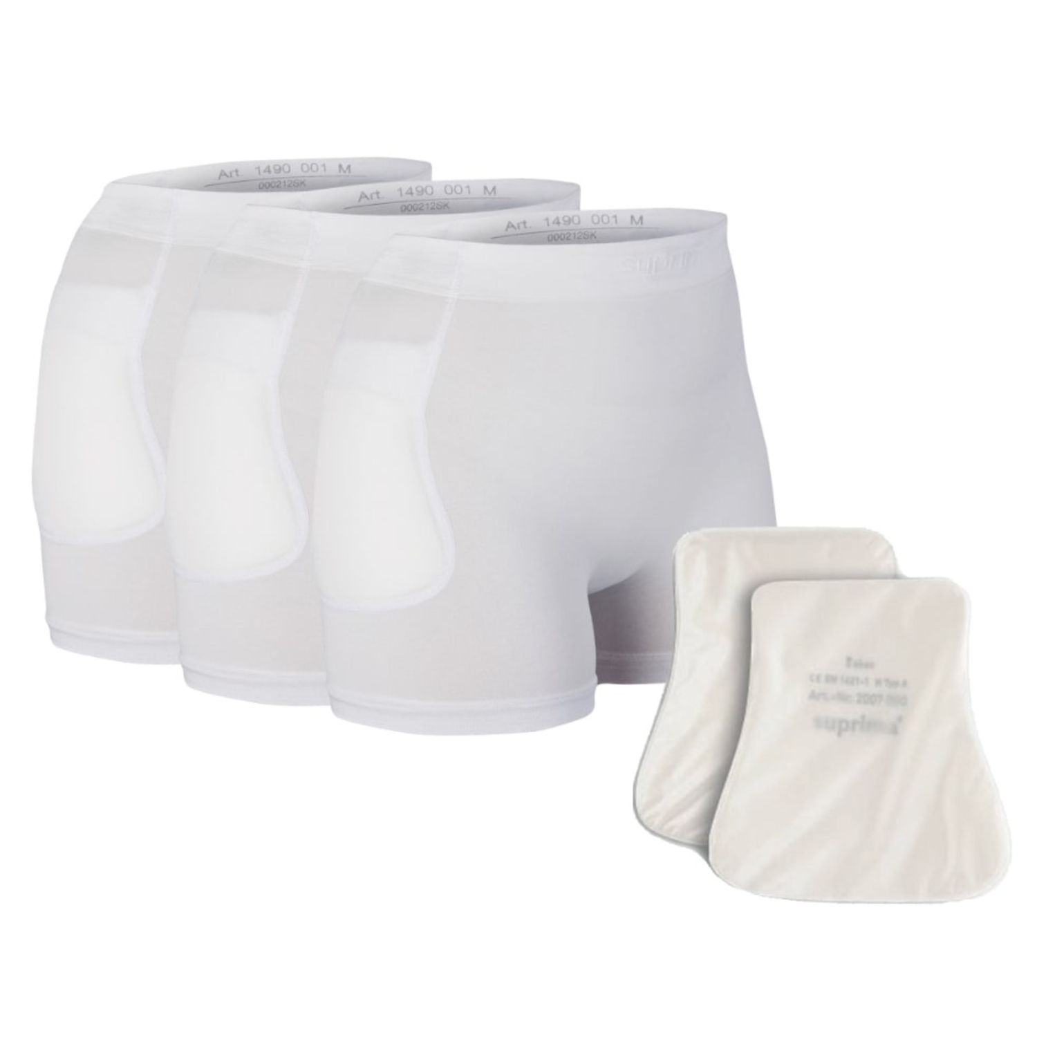 suprima Hüftschutz-Set 4 (1497), Hüftschutz, 3x +2x, Produktbild