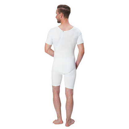 Suprima Pflegebody Kurzarm weiß_mann